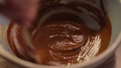 This is really good
bitter chocolate, 70%. - Nigella: At My Table