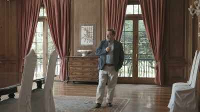 This reception room was a bedroom. - Santiago, Italia
