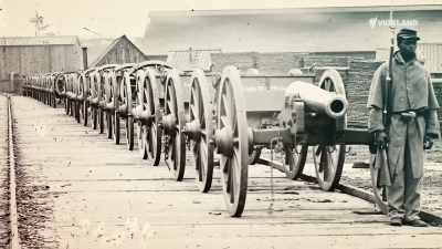 This reflected the Industrial
north's greater manufacturing - Guns That Changed The Game