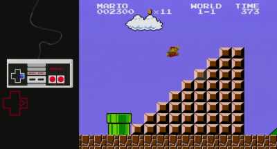 This requires runners to jump
and land on the first pixel - Running with Speed
