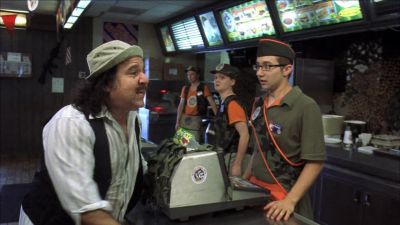 This restaurant was built on - Poultrygeist: Night of the Chicken Dead