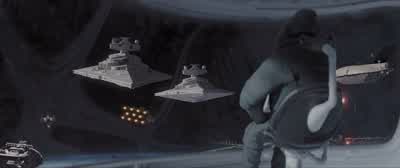 That Star Destroyer's disabled. - Rogue One: A Star Wars Story