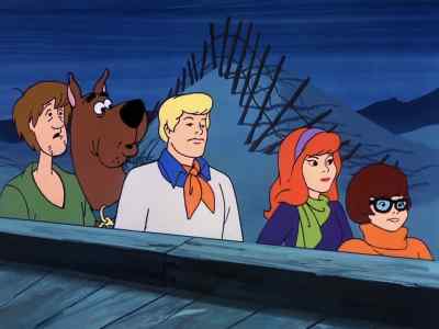 This scene is getting creepier
by the minute. - Scooby-Doo, Where Are You!