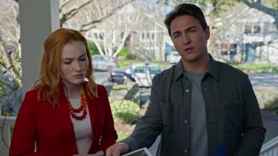 This security footage shows you
interacting with Kevin's shake. - Aurora Teagarden Mysteries: A Lesson in Murder
