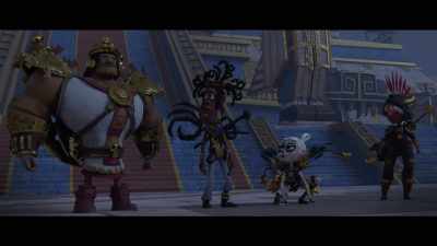 This seem like
normal amount of fights to Picchu. - Maya and the Three