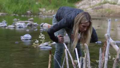 This seems almost like
a fish trap in a way - Expedition Bigfoot