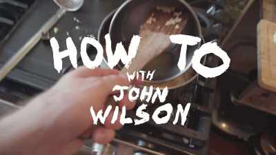 This should take
around 15 minutes. - How To with John Wilson