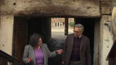 This was shut when the curfew came.
Nobody was allowed in or out. - The Reluctant Traveler with Eugene Levy