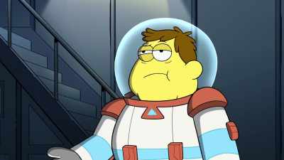 This simulation may be
fake, but my nausea is real. - Big City Greens the Movie: Spacecation