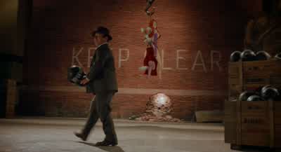 This singing ain't my line It's tough to make a rhyme If I get stuck I'm... - Who Framed Roger Rabbit