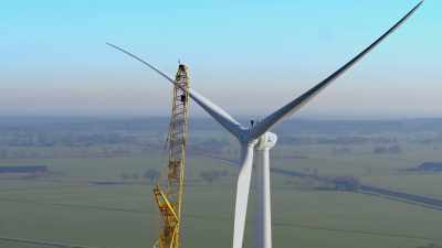This single turbine
will generate enough energy - Europe From Above