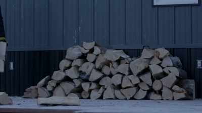 This slight amount of wood
will probably keep our house - Life Below Zero: Next Generation