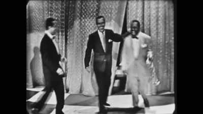 This smug motherfucker said,
"Louis Armstrong, - Louis Armstrong's Black & Blues