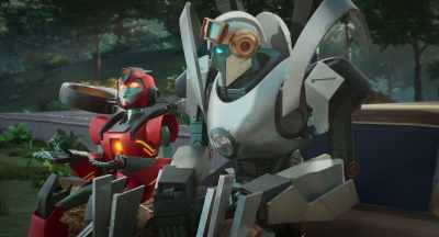 This is so embarrassing,
but kind of exciting too. - Transformers: EarthSpark