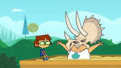 This is so heavy it's forcing
my neck into my body. - Total DramaRama