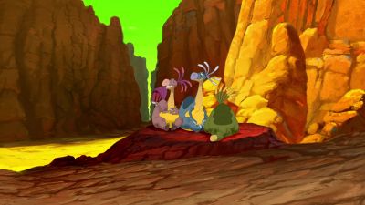 This is so weird - The Land Before Time XIII: The Wisdom of Friends
