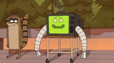 This is something I wanna see with my own eyes. - Regular Show