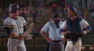 This son of a bitch is throwing a two hit shutout - Bull Durham