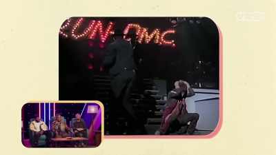- This song put hip-hop
into the mainstream - Super Maximum Retro Show
