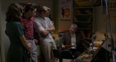 This sounds like
three goons in a grain silo. - Sun Records
