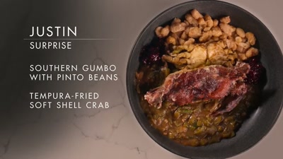 This is Southern-style gumbo
with pinto beans - Cook at all Costs