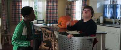 This specifically says you are
supposed to fold the laundry. - Goosebumps 2: Haunted Halloween