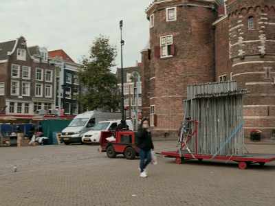 This square became a hub
for black market activities. - Occupied City