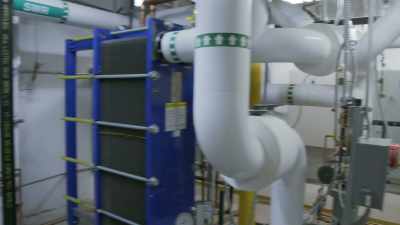 This state-of-the-art heating system,
installed in 2013, - Secrets of the Underground