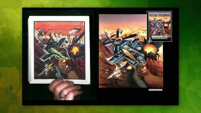 This is Steel Talons
and it's a piece - Video Game Box Art: The Stories Behind the Covers