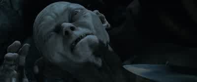 This is StingYou've seen it beforehaven't you GollumRelease him or I'll cut your throat - The Lord of the Rings: The Two Towers