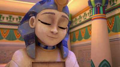 This "stone lady" goes by Thoebe
because that's my name! - Ridley Jones