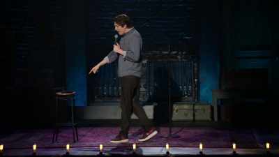 This stool is made of molecules,
the same molecules in my hand. - Pete Holmes: Dirty Clean