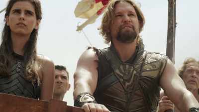 This is strange.
What could make an island turn that color? - Troy the Odyssey