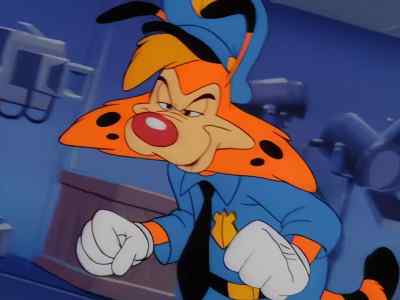 This studio isn't big enough
for the two of us, Finger. - Bonkers