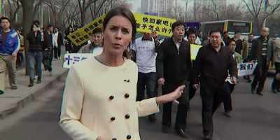 This is such a rarity in Beijing, - MH370: The Plane That Disappeared