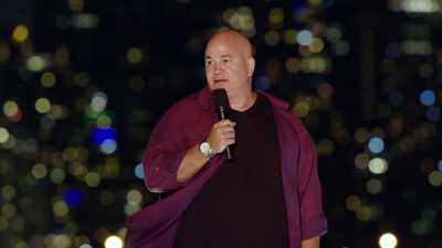 This sucks, but good things
came out of it, - Colin Quinn & Friends: A Parking Lot Comedy Show