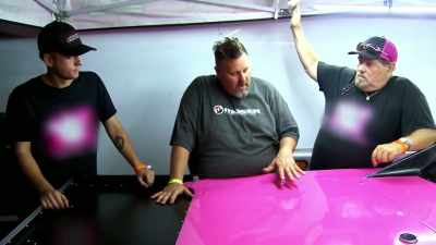 This surface is nothing
like we was at at West Palm. - Street Outlaws No Prep Kings Team Attack
