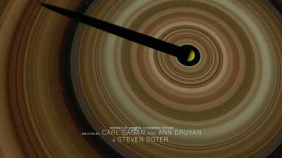 This surprising contrast
between the immense territory - Cosmos: Possible Worlds