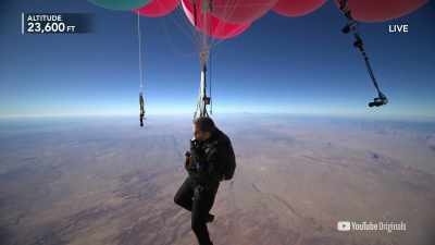 This tab is gonna be a little higher - David Blaine: Ascension