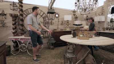 This table will work
for the Hardy project - Fixer Upper: Behind the Design