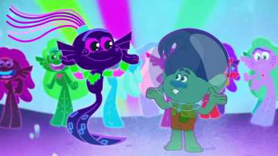 This is ten times as refreshing
as my morning swim! - Trolls: TrollsTopia