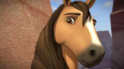 This is terrible! I've gotta get down! - Spirit: Riding Free