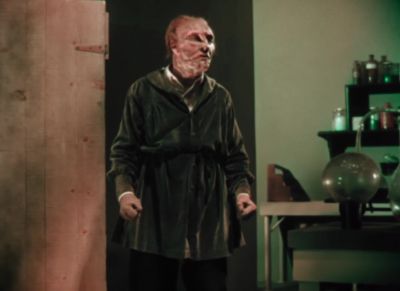 This terrible living dead man - Mystery of the Wax Museum