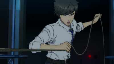 This is thanks to me practising a move
from a detective I admire. - LUPIN THE 3rd vs. CAT'S EYE