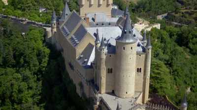 This is the Alcázar of Segovia, - Europe From Above