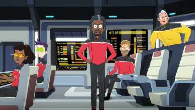 This is the Alhambra.
Did you get on the wrong ship? - Star Trek: Lower Decks