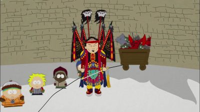 This is the ancient
Chinese dance of -- - South Park