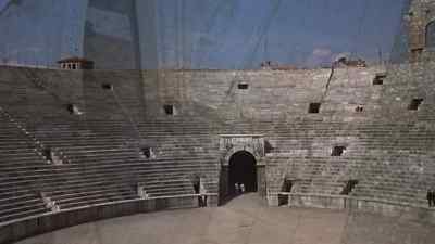 This is the ancient Roman arena. - Rome Adventure