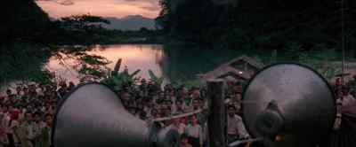 'This is the BBC world
service broadcasting from London.' - Beyond Rangoon