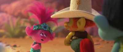 This is the beginning of
a partnership between Trolls - Trolls World Tour